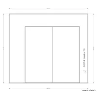 wall 41b outside bedroom 2 plugs X 3