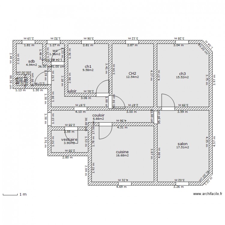 paris 10eme. Plan de 0 pièce et 0 m2