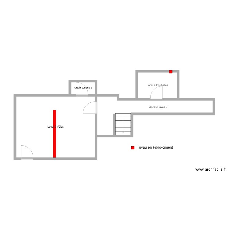 Caves 24. Plan de 0 pièce et 0 m2