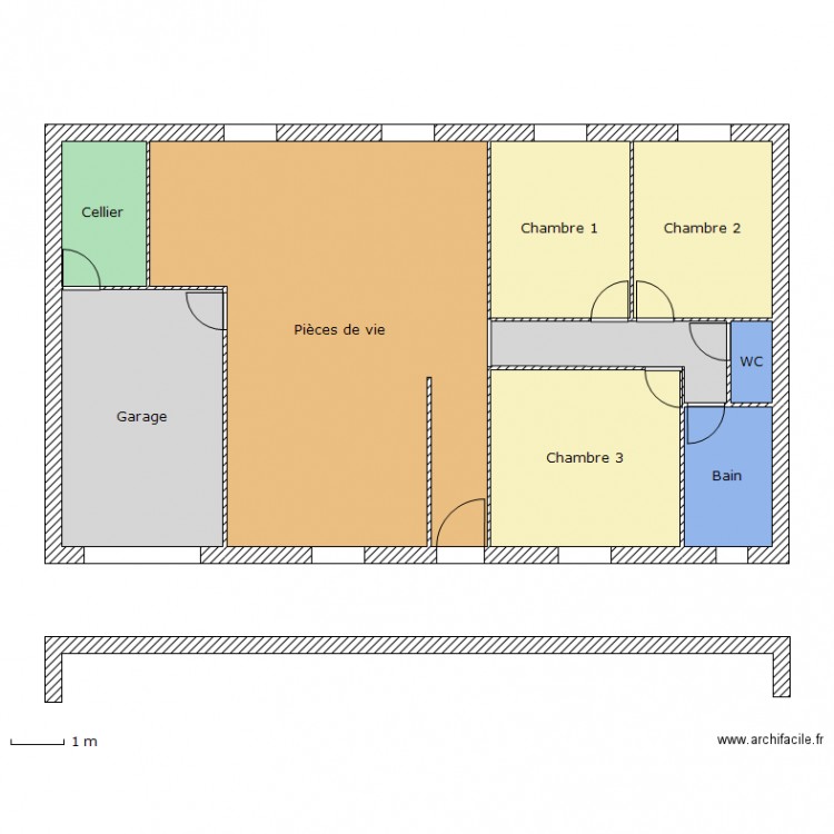 Harmonie 5 - 1450 - PILLIOT - TEIXEIRA. Plan de 0 pièce et 0 m2