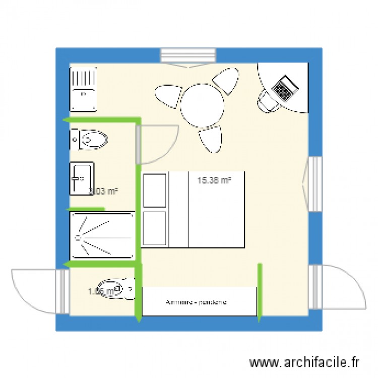 1er Projet 3. Plan de 0 pièce et 0 m2