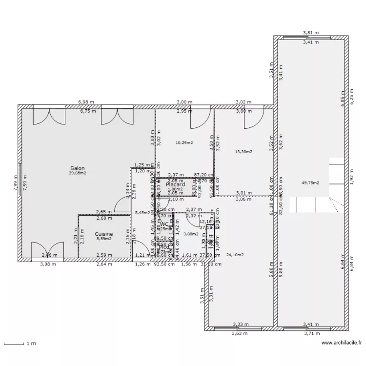 Clairis 243 - mars 2013. Plan de 