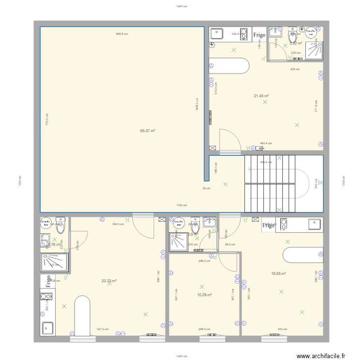 MC 1E. Plan de 0 pièce et 0 m2