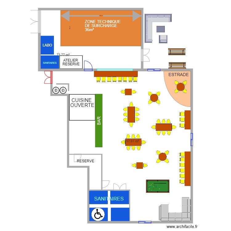 ADI  Plan d ensemble. Plan de 0 pièce et 0 m2