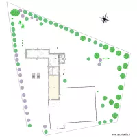 plan de maison int&eacute;grale