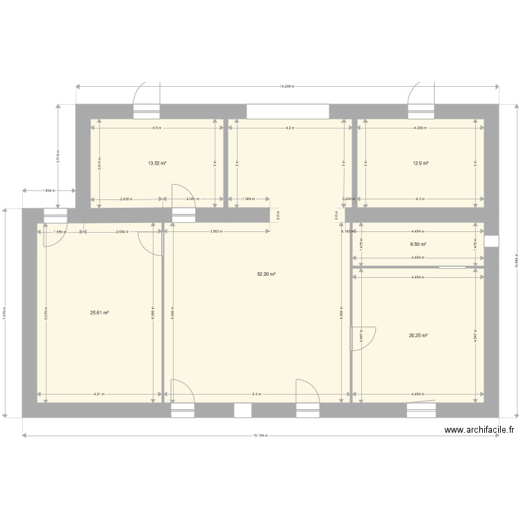 plan n1 nouvelle maison . Plan de 0 pièce et 0 m2