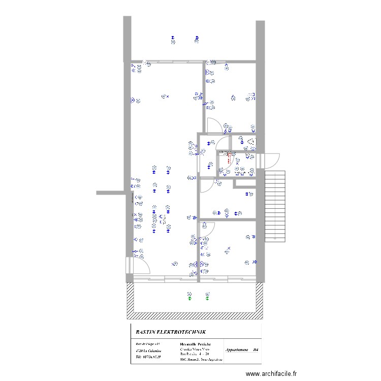 Appartement  Meuse View B4. Plan de 0 pièce et 0 m2