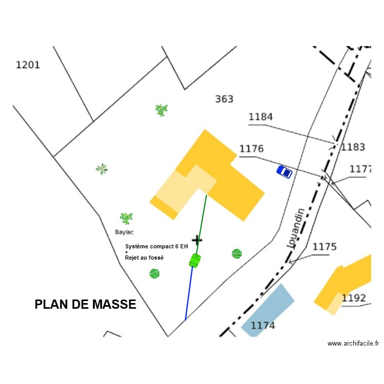 Hamot. Plan de 0 pièce et 0 m2