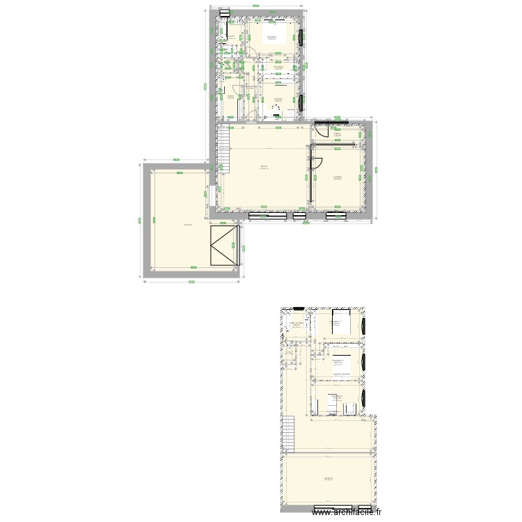 grange 2. Plan de 0 pièce et 0 m2