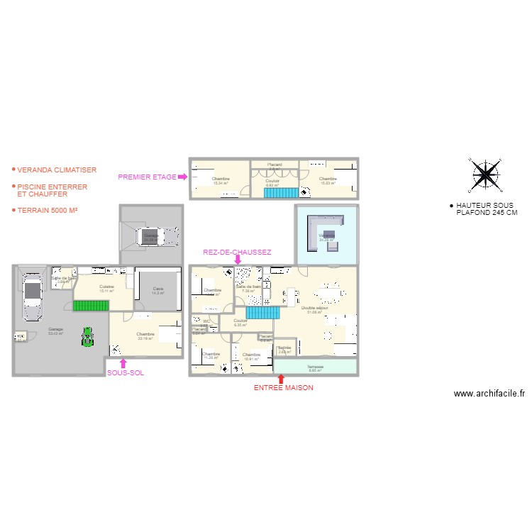 REINSTADLER. Plan de 0 pièce et 0 m2