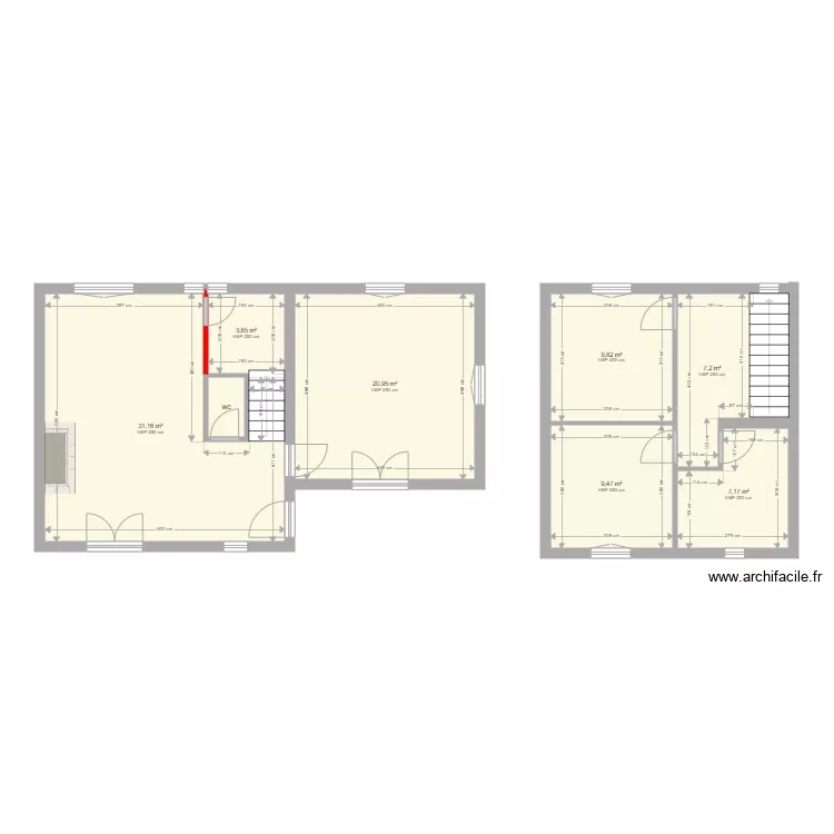 village immo chaponnay. Plan de 