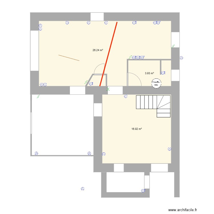 grangeon. Plan de 0 pièce et 0 m2