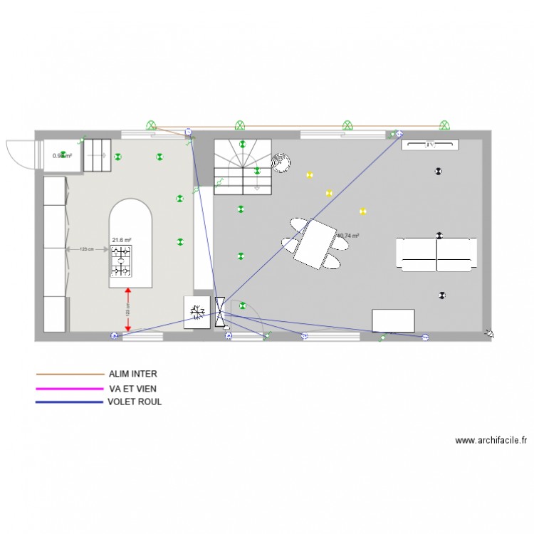 plan elec3. Plan de 0 pièce et 0 m2