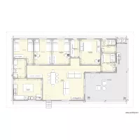 Maison F5 Sans Garage Cuisine ferm&eacute;e
