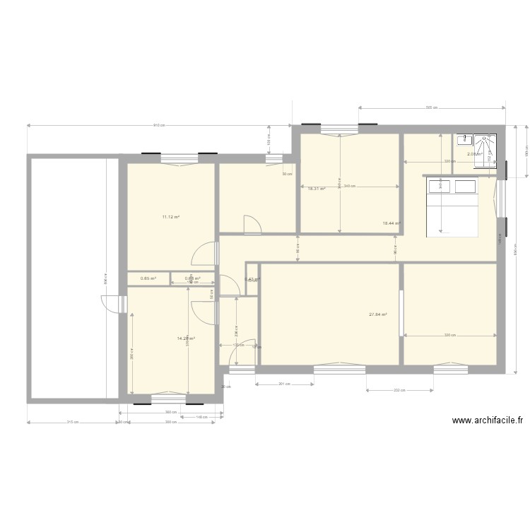 plan SP3C 2610. Plan de 0 pièce et 0 m2