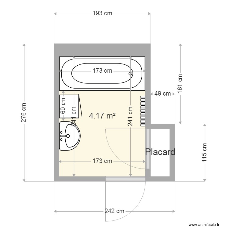 MICHAELIAN sdb edl. Plan de 0 pièce et 0 m2