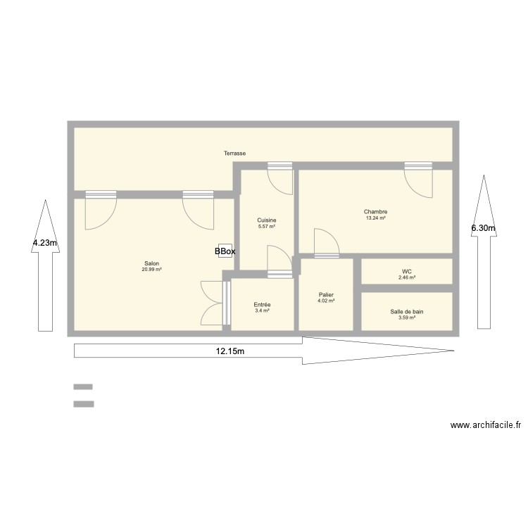 Test Bouygues. Plan de 0 pièce et 0 m2
