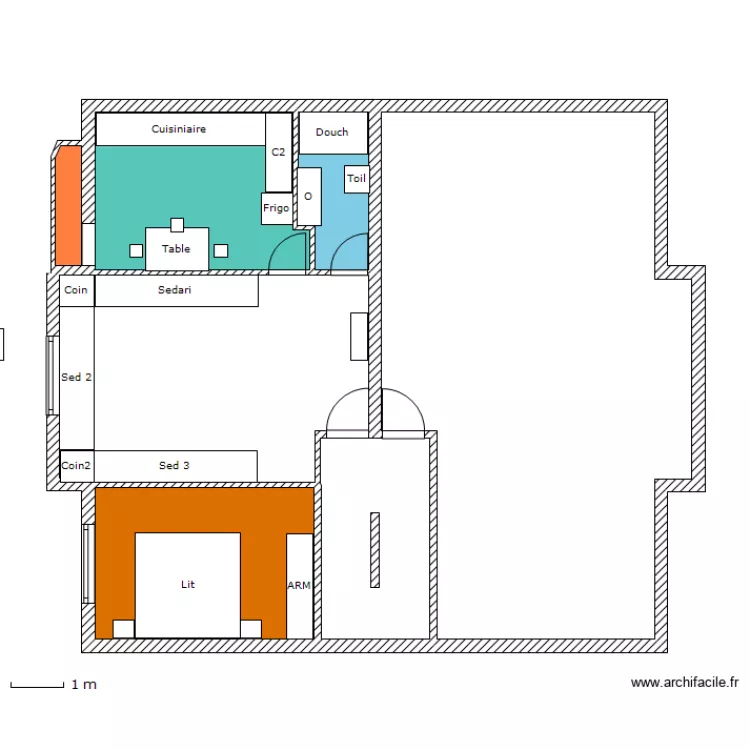 Appart Model Standar. Plan de Appart Model Standar. Plan de