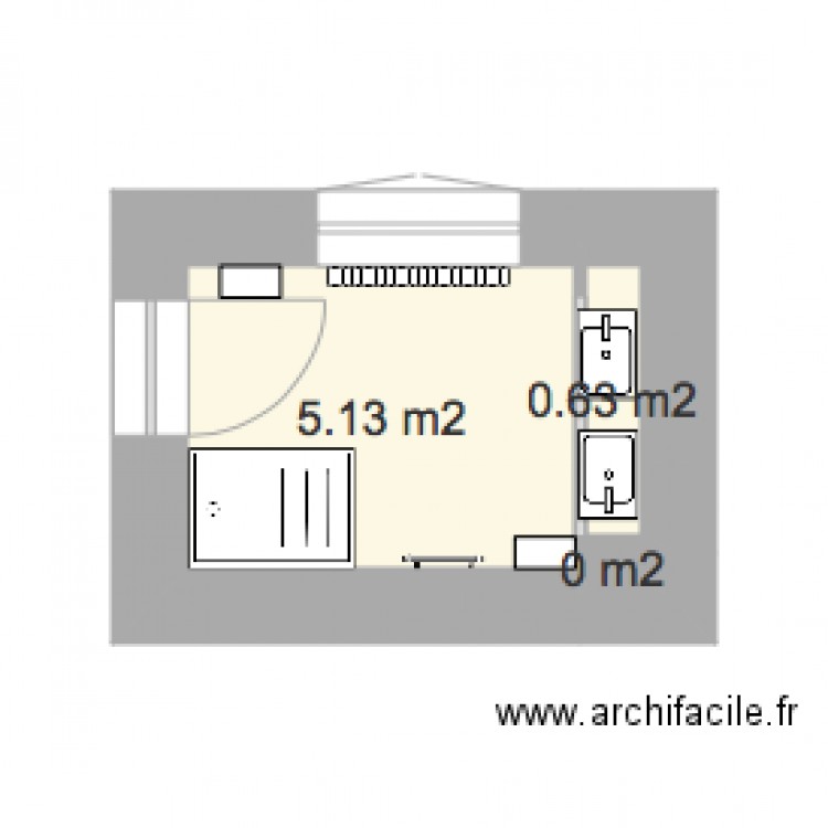 Salle de bain enfant EDL. Plan de 0 pièce et 0 m2