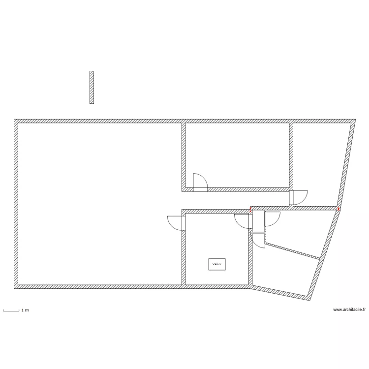maison. Plan de 