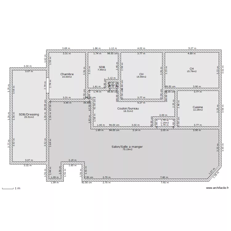 castagnac projet rdc(2). Plan de castagnac projet rdc(2). Plan de