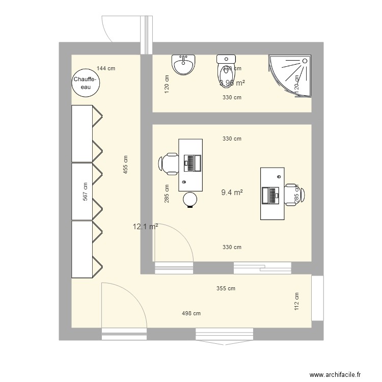 saint fiacre. Plan de 0 pièce et 0 m2