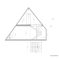 Plan coupe 3 positionnement escalier 3 mai 2021