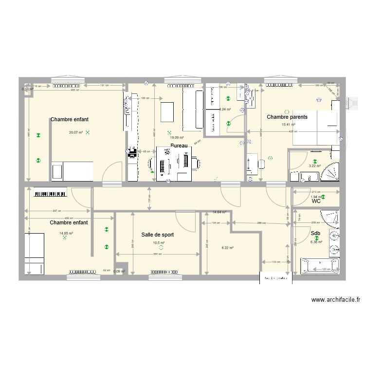 Maison Fillinges Projet 2. Plan de 0 pièce et 0 m2