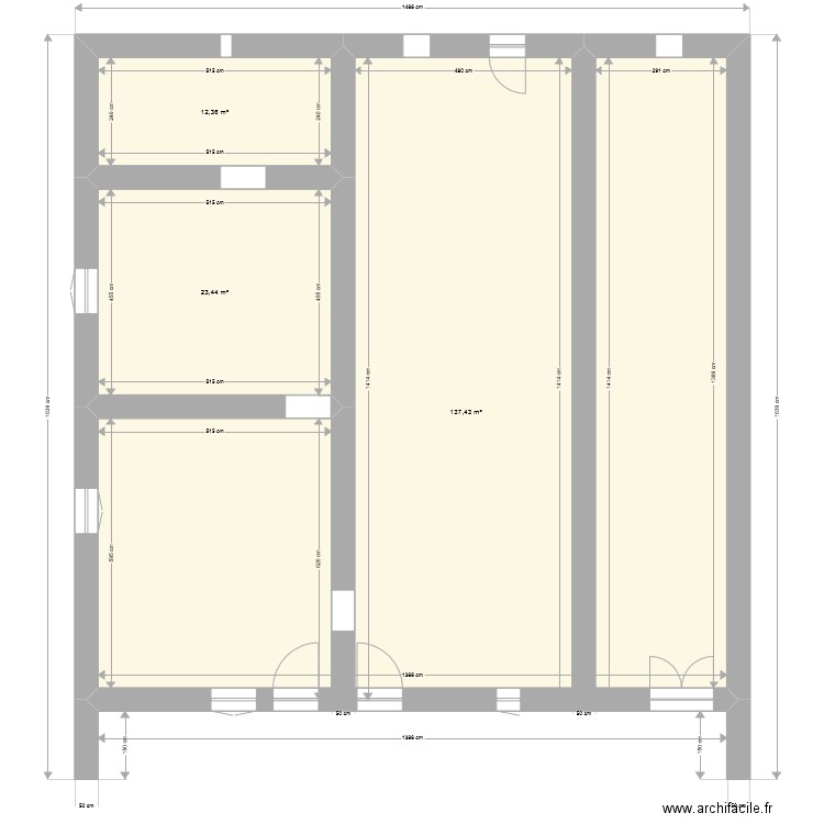 Trossy-Prapezi. Plan de 0 pièce et 0 m2