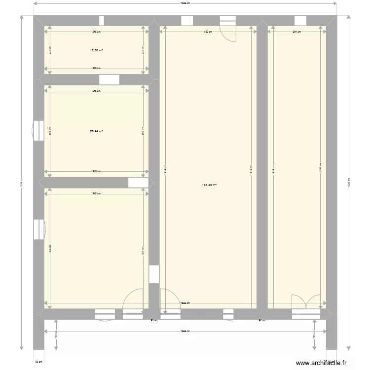 Trossy-Prapezi. Plan de 