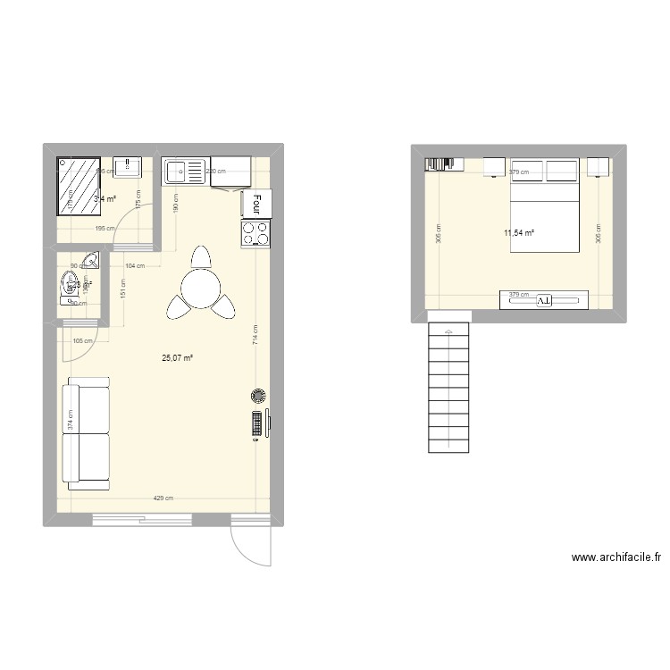 garage. Plan de 0 pièce et 0 m2