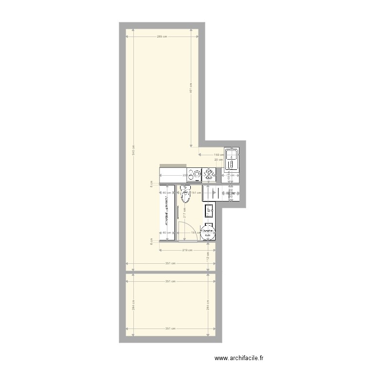 appartement Mathilde 1. Plan de 0 pièce et 0 m2