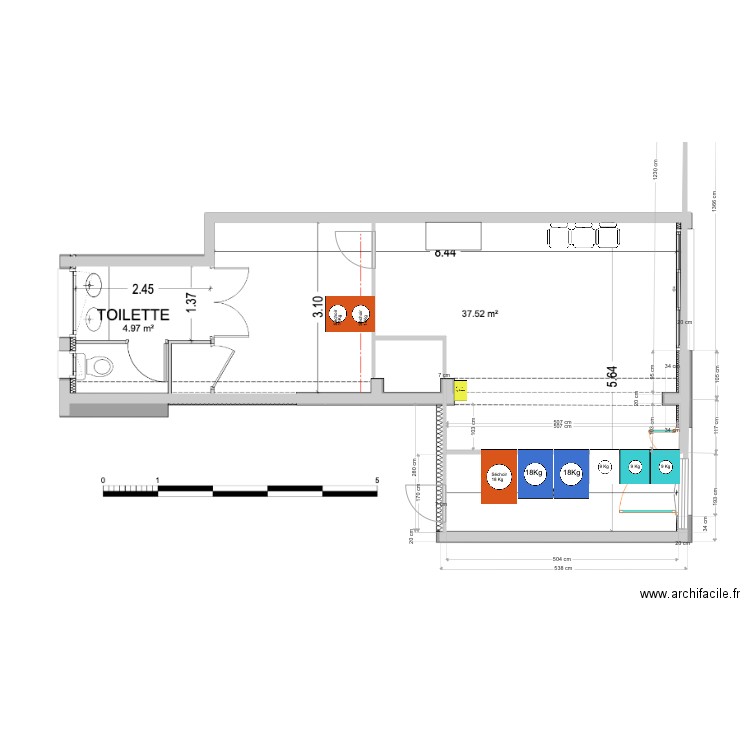 LAMARQUE. Plan de 0 pièce et 0 m2