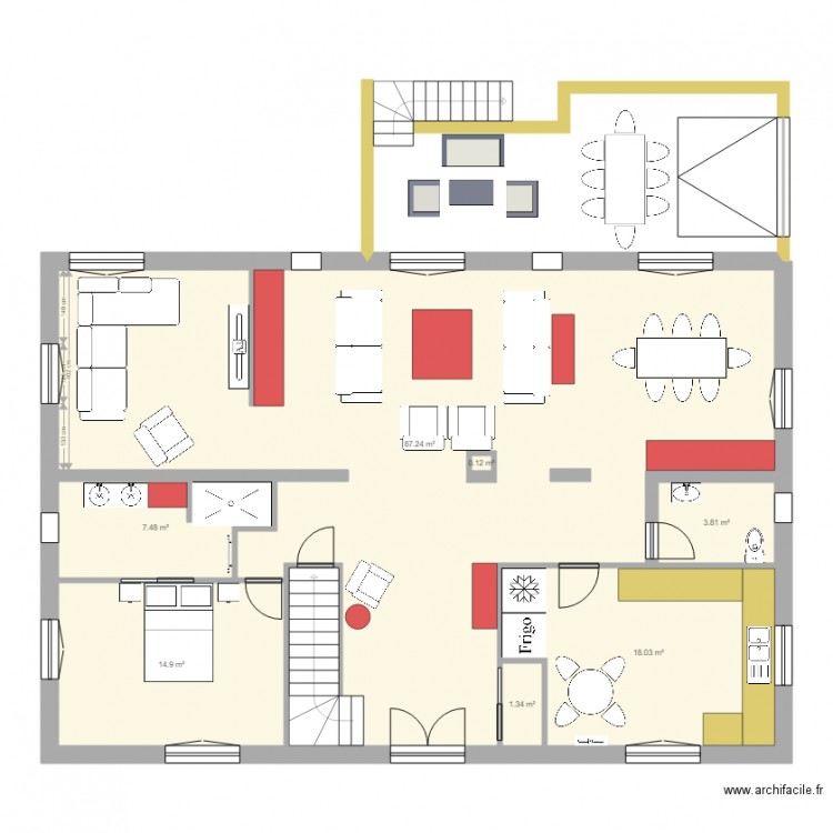 EXTENSION S SOL 2. Plan de 0 pièce et 0 m2
