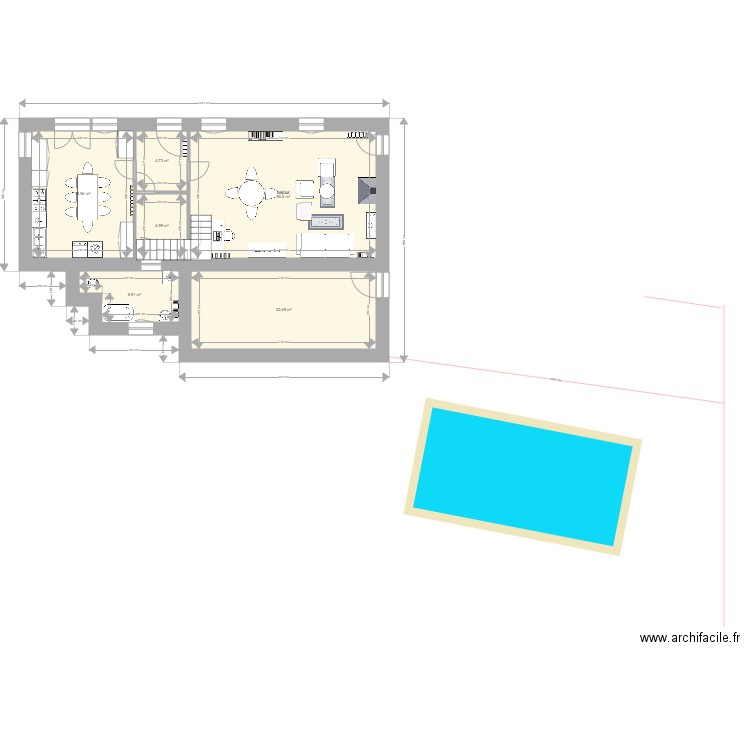 maison pindray. Plan de 0 pièce et 0 m2