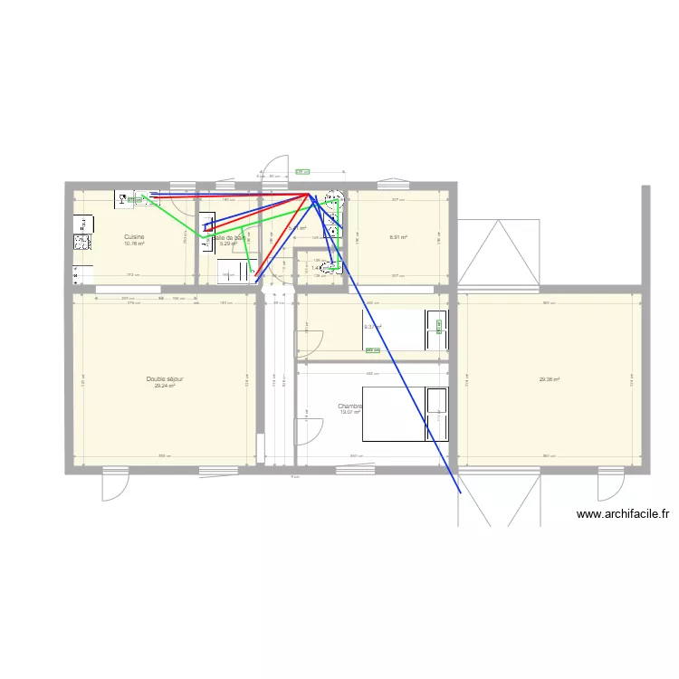 Maison ballots 2. Plan de 