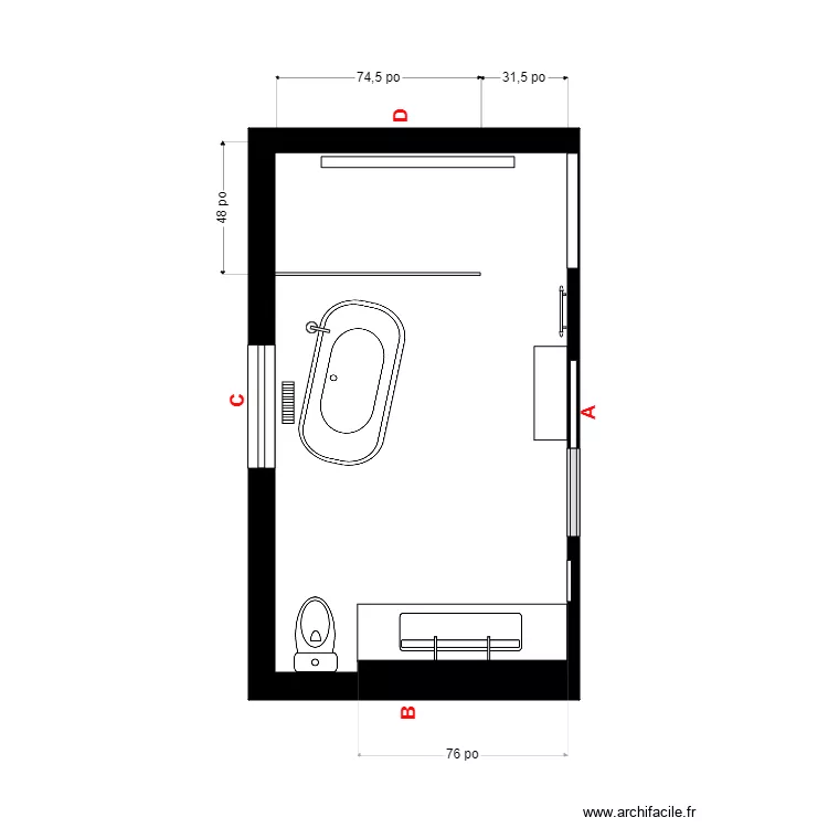 Gélinas vide. Plan de Gélinas vide. Plan de