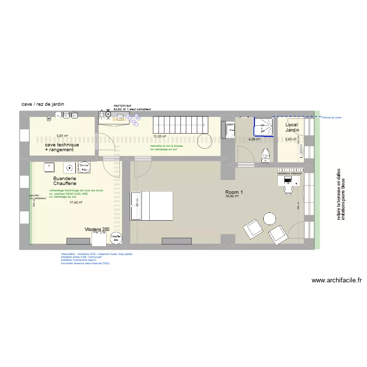 HAP version light. Plan de 