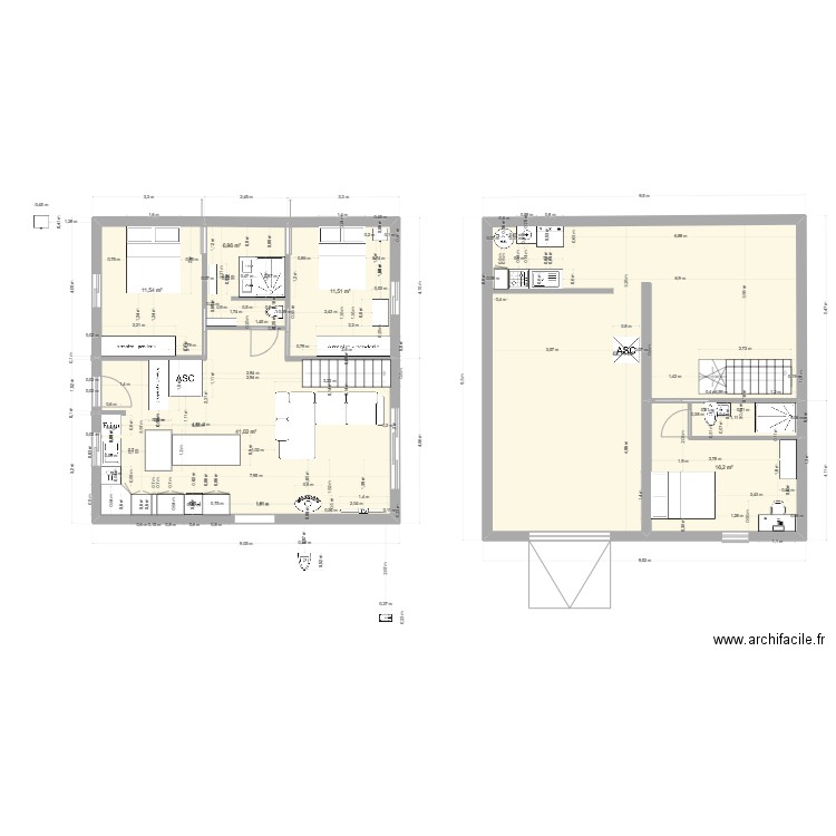 ROUQUET. Plan de 0 pièce et 0 m2