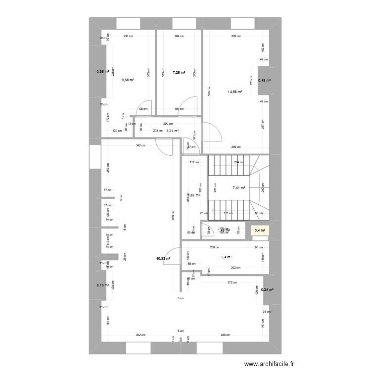 Dernier. Plan de 0 pièce et 0 m2