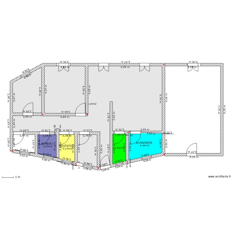 JARDIN. Plan de 0 pièce et 0 m2