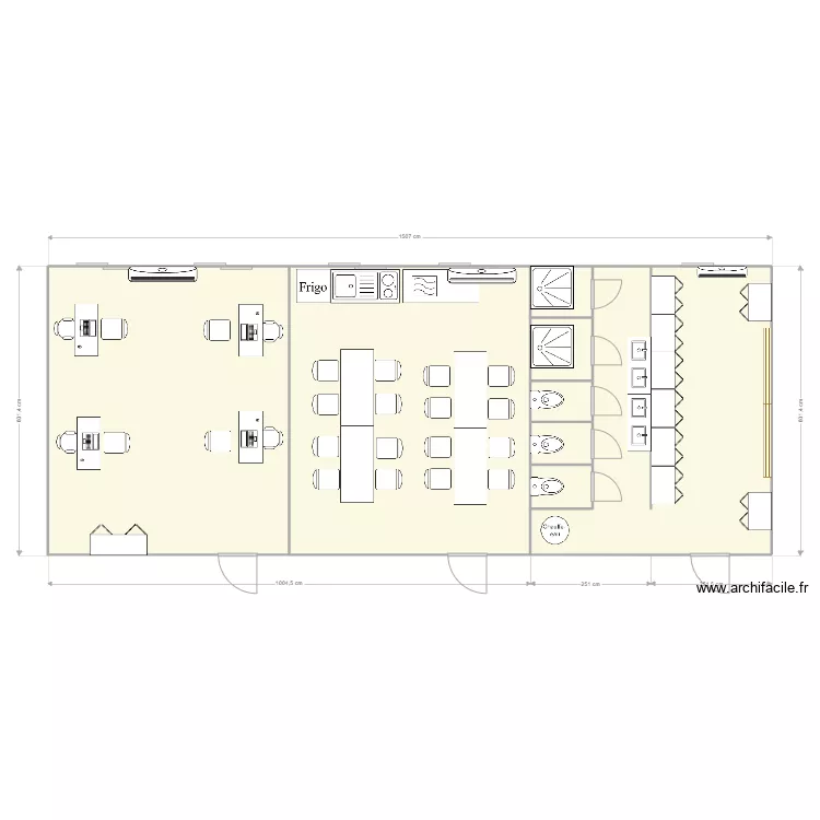 EGCS CROTTET. Plan de 