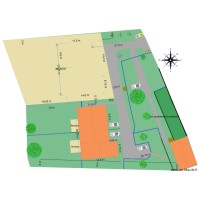 plan de masse R&eacute;almont 1T3 1T4 et terrain constructible