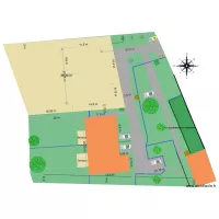plan de masse R&eacute;almont 1T3 1T4 et terrain constructible