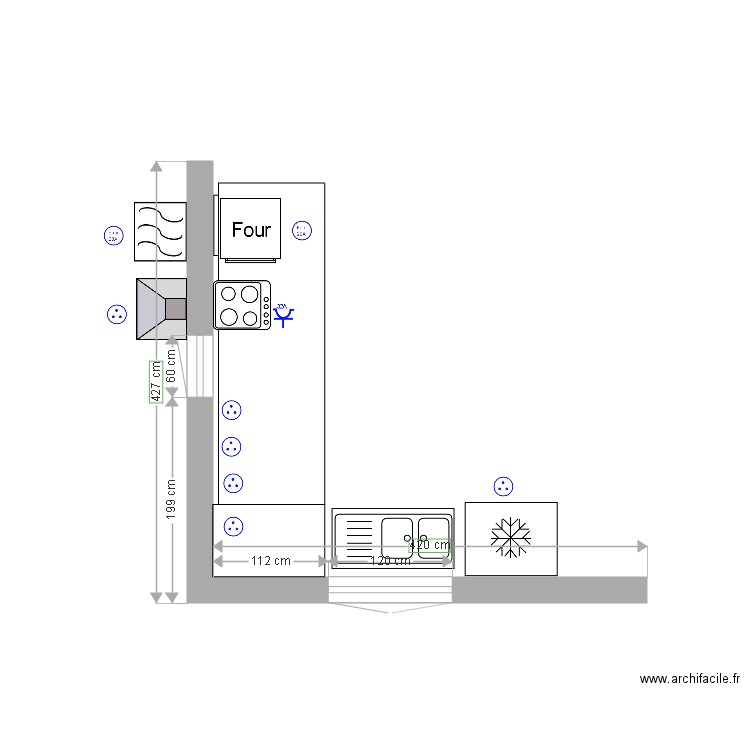 cuisi der1. Plan de 0 pièce et 0 m2