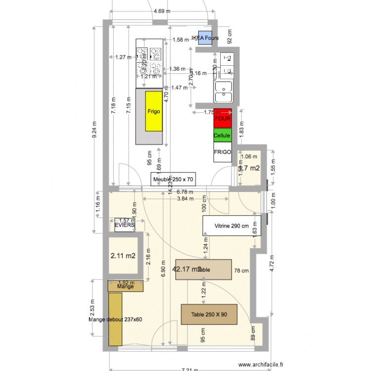 Projet avec objets V3 LV x2. Plan de 0 pièce et 0 m2