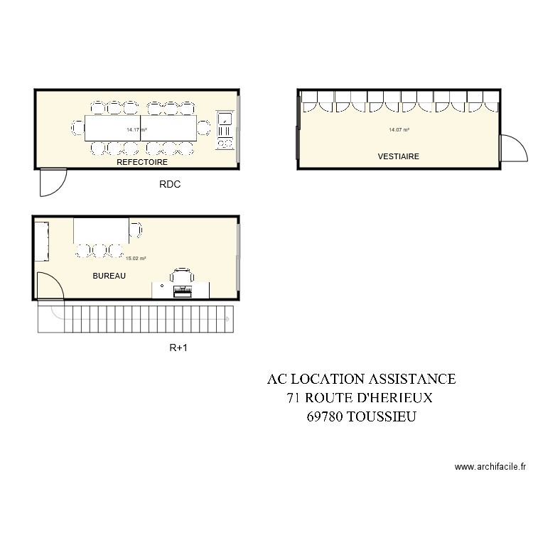 EGCS SAINT QUANTIN FALLAVIER. Plan de 0 pièce et 0 m2