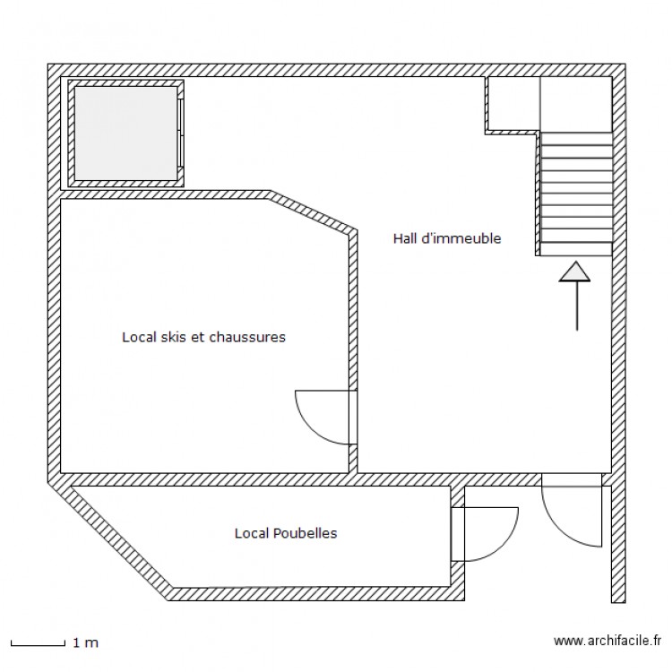 immeuble rdc. Plan de 0 pièce et 0 m2