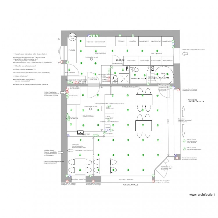PIZZA 04052016 ELEC. Plan de 0 pièce et 0 m2