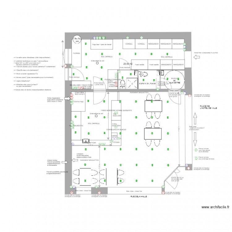 PIZZA 04052016 ELEC. Plan de 0 pièce et 0 m2